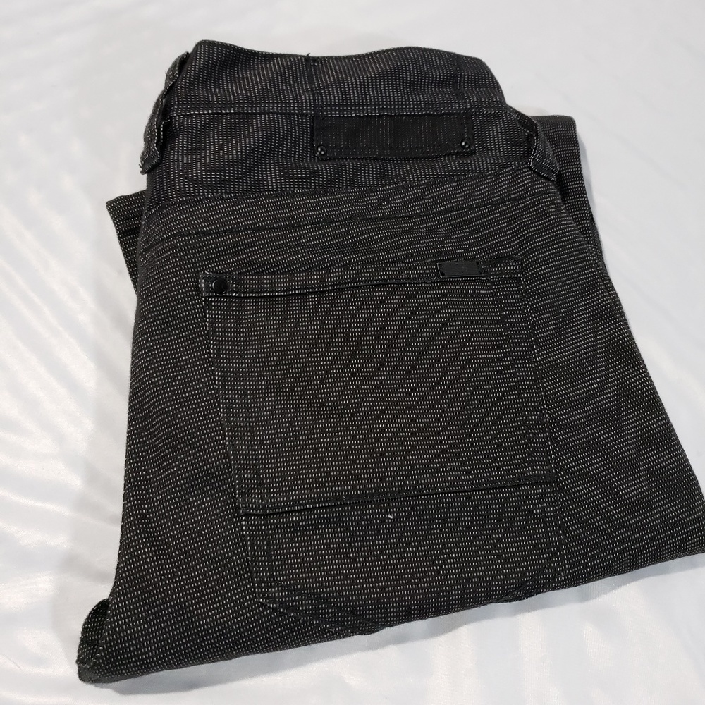 Black Patterned Guess Drexel Skinny Pants Size 30